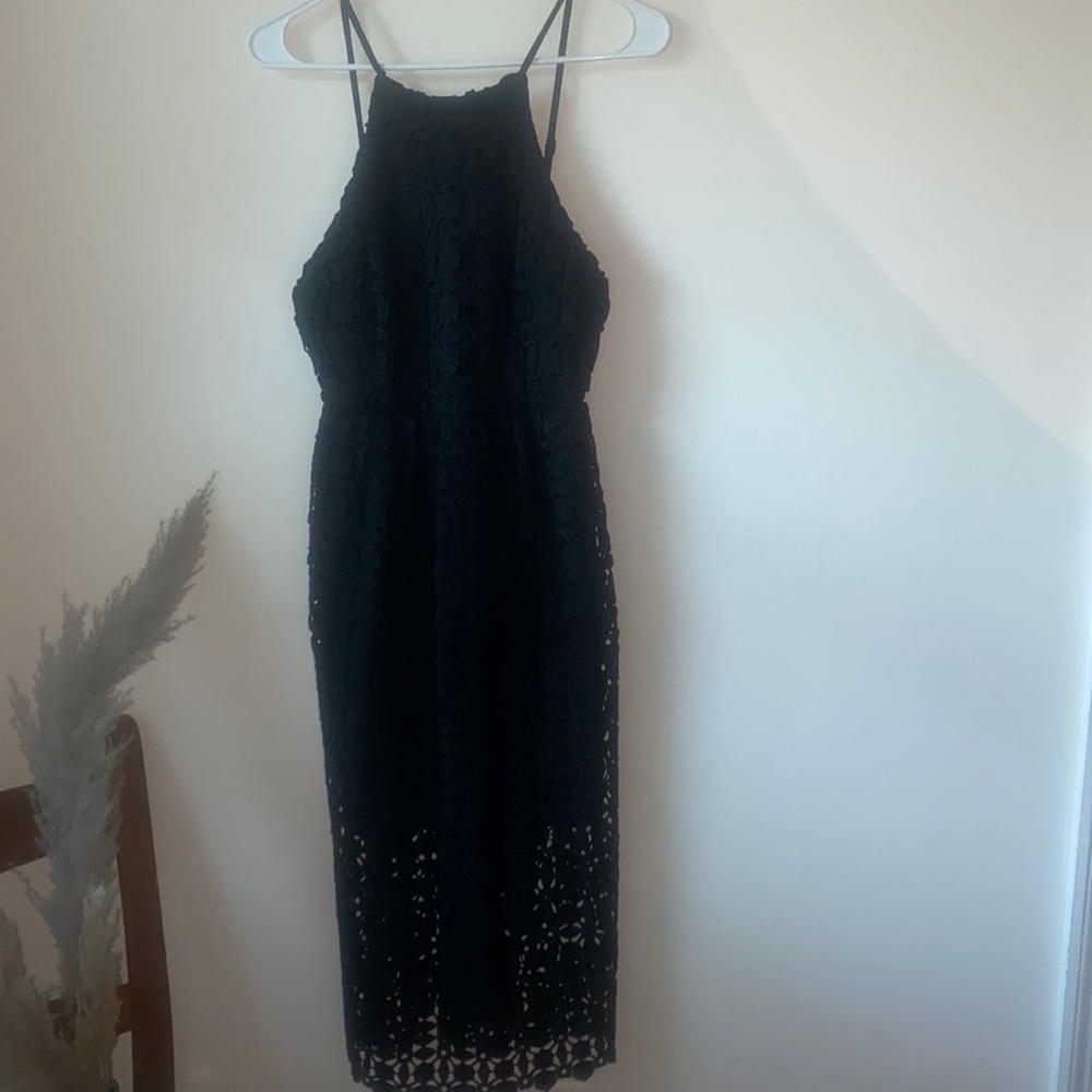 Romeo & Juliet Couture Black Dress- Small